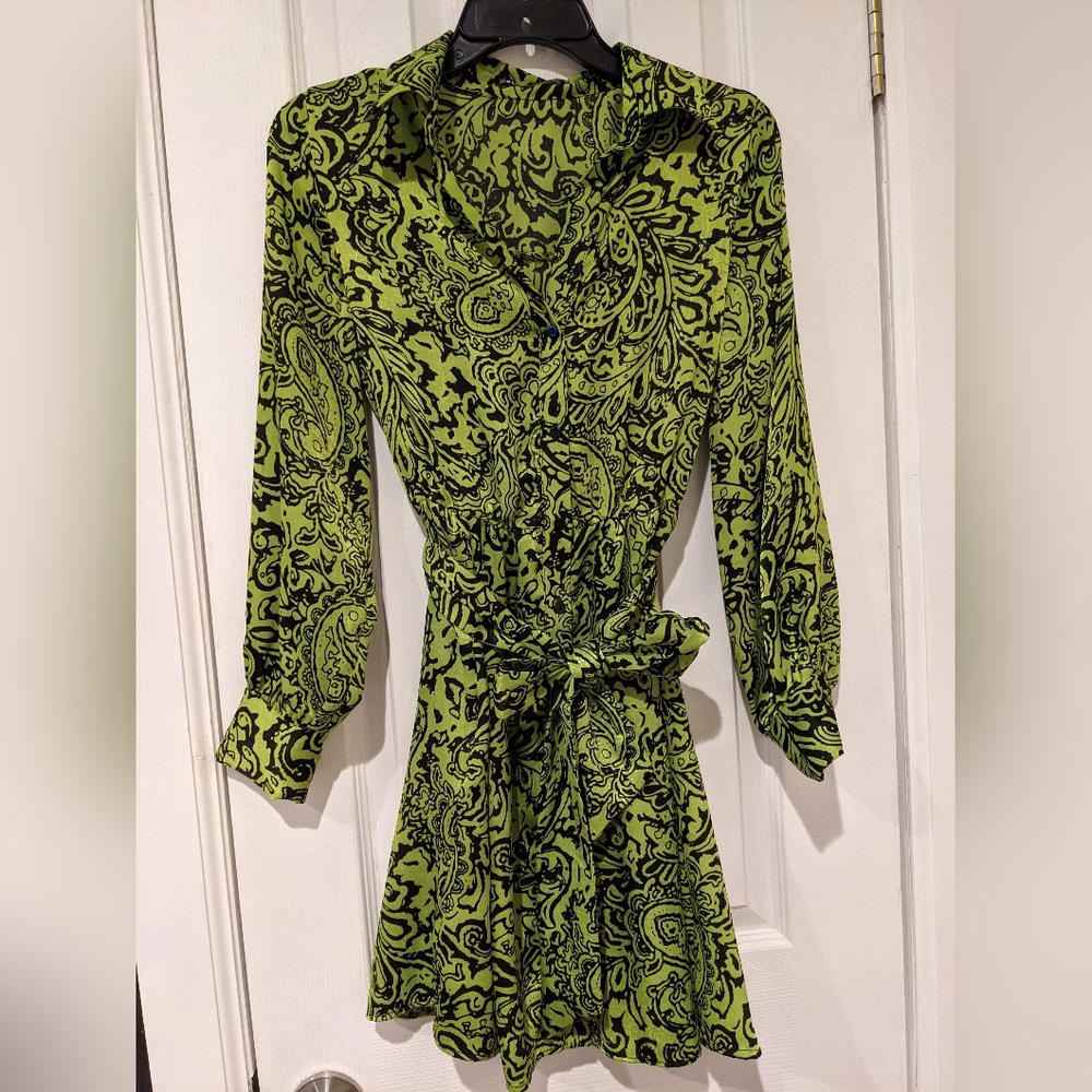 Zara dress zebra print